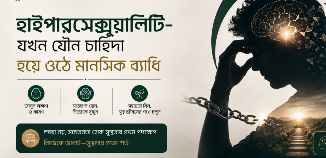 হাইপারসেক্সুয়ালিটি: যখন যৌন চাহিদা হয়ে ওঠে মানসিক ব্যাধি